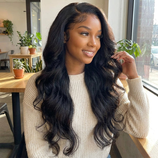 250% Density Wear & Go Body Wave Wig – 5×5 Glueless HD Closure, Brazilian Human Hair
